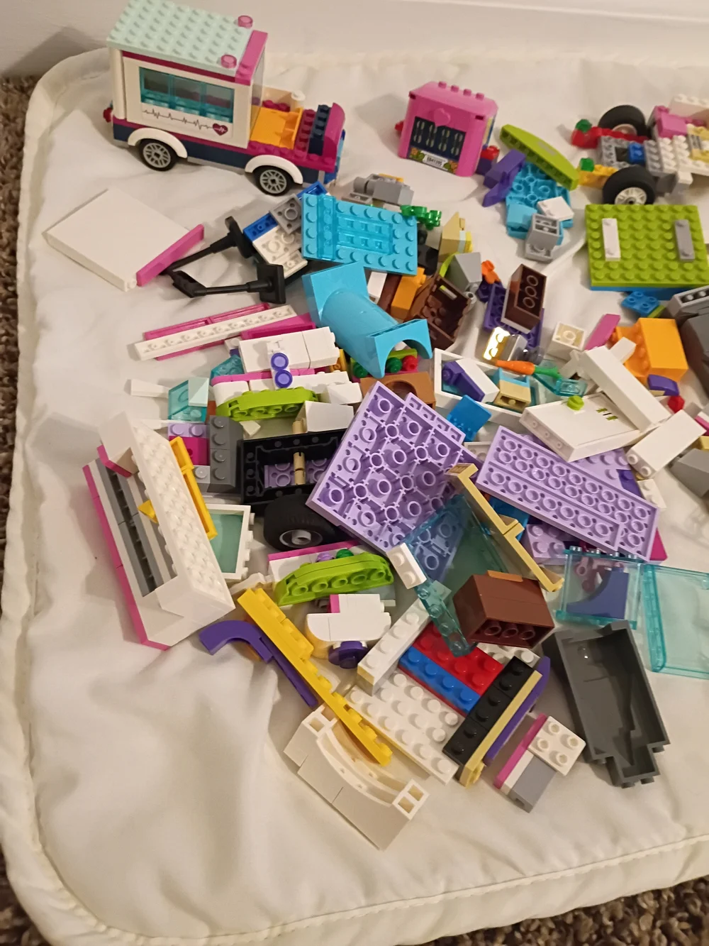 A lot of Legos.